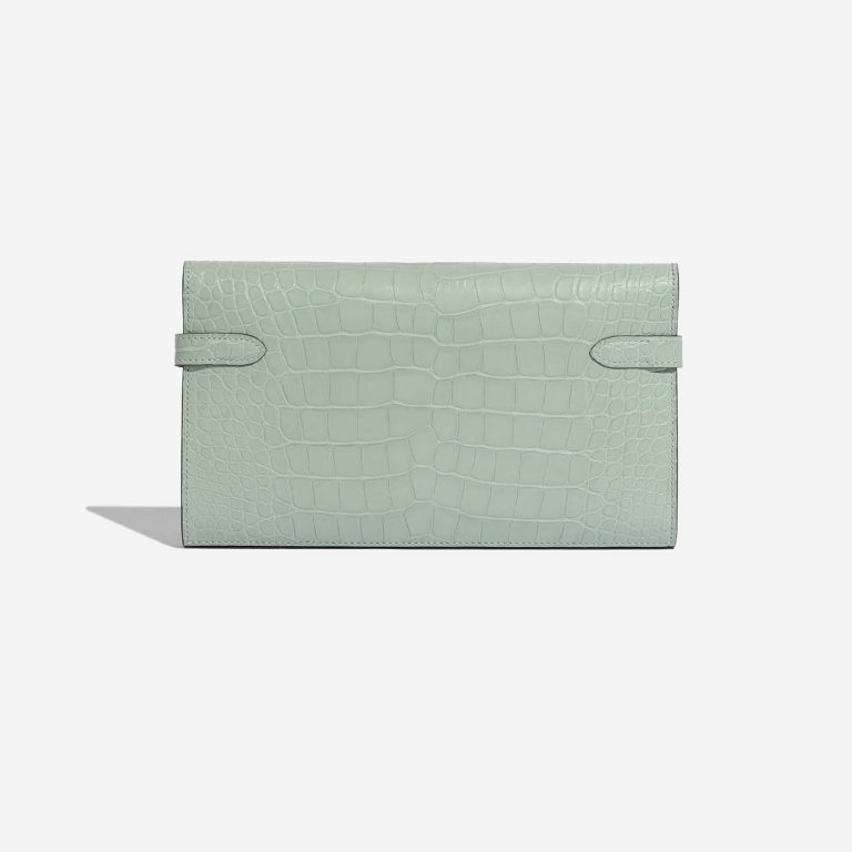 Hermès KellyWallet VertD'Eau Back  | Sell your designer bag on Saclab.com