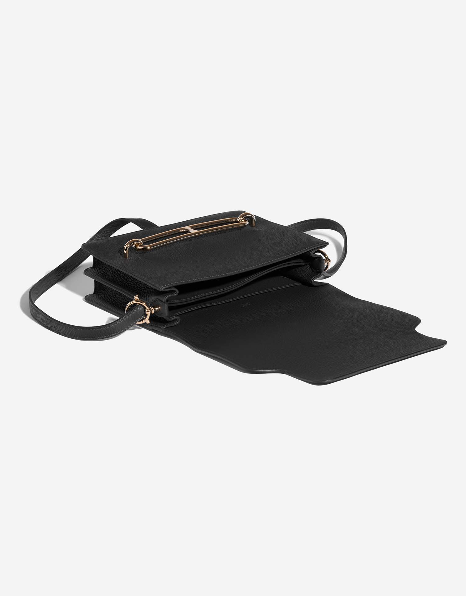 Hermès Roulis 23 Caban Inside  | Sell your designer bag on Saclab.com