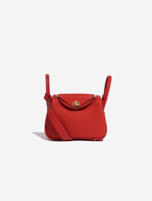 Hermès Lindy 20Mini RougeDeCoeur Front | Vendre votre sac de créateur sur Saclab.com