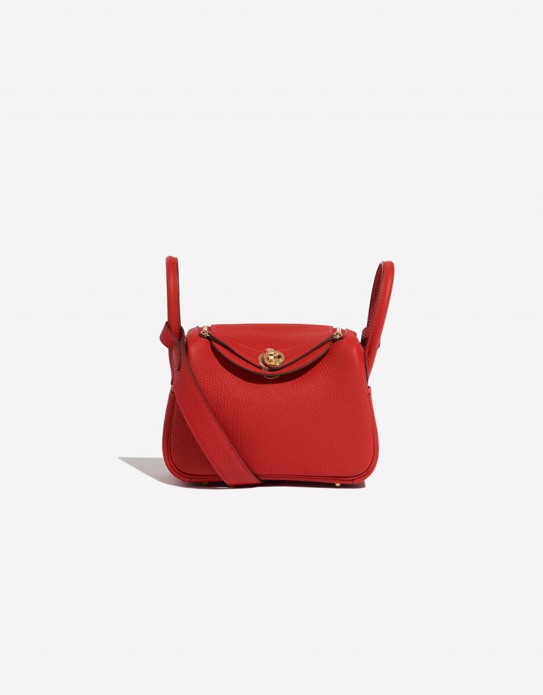 Hermès Lindy 20Mini RougeDeCoeur Front | Verkaufen Sie Ihre Designer-Tasche auf Saclab.com