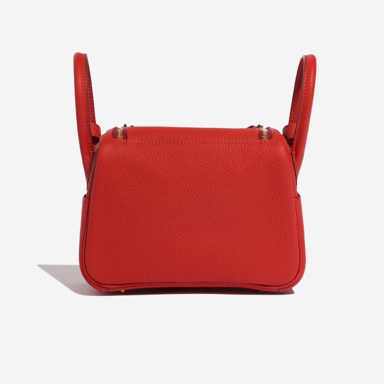 Hermès Lindy 20Mini RougeDeCoeur Back  | Sell your designer bag on Saclab.com