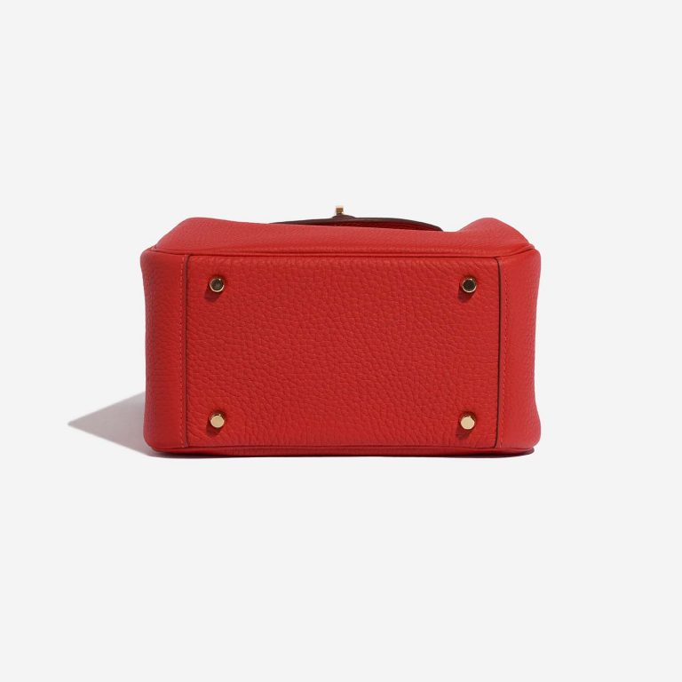 Hermès Lindy 20Mini RougeDeCoeur Bottom  | Sell your designer bag on Saclab.com