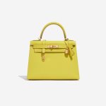 Hermès Kelly 28 Lime Front | Verkaufen Sie Ihre Designer-Tasche auf Saclab.com