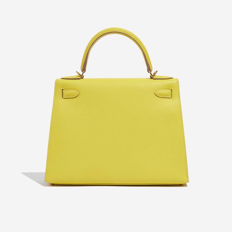 Hermès Kelly 28 Lime Back  | Sell your designer bag on Saclab.com