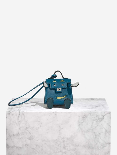 Hermès KellyDollBagCharm BleuIzmir-JauneBourgeon-BleuBrume-VertBosphore Front | Verkaufen Sie Ihre Designer-Tasche auf Saclab.com