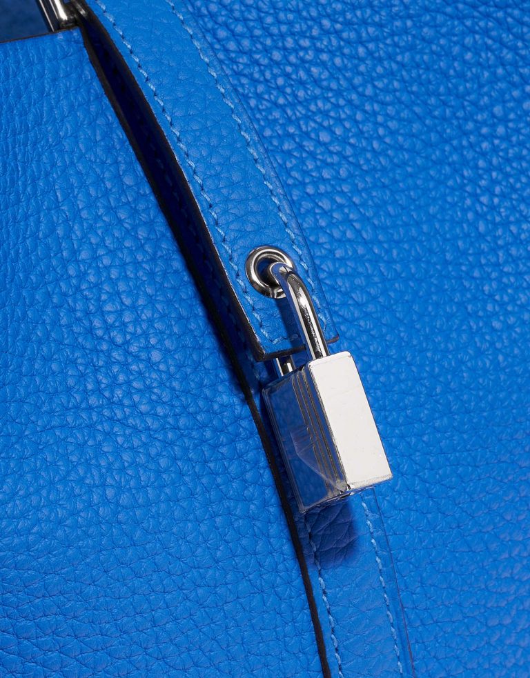 Hermès Picotin 22 BlueHydra Closing System  | Sell your designer bag on Saclab.com