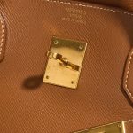Hermès Birkin 40 gold Logo  | Sell your designer bag on Saclab.com