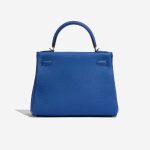 Hermès Kelly 28 BleuDeFrance Back  | Sell your designer bag on Saclab.com