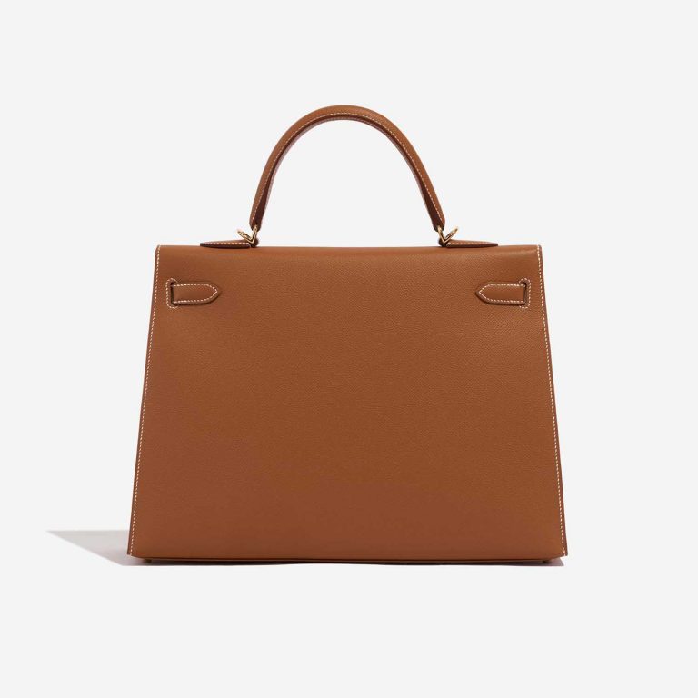 Hermès Kelly 35 Gold Back  | Sell your designer bag on Saclab.com