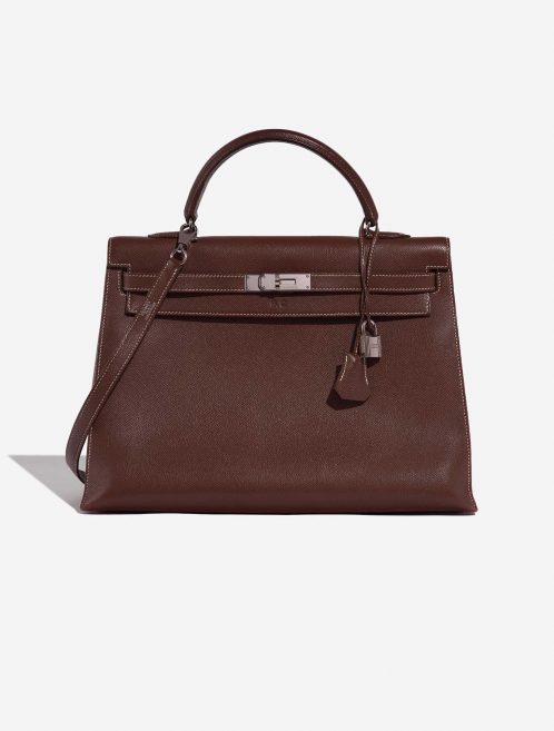 Hermès Kelly 35 Brulee Front  | Sell your designer bag on Saclab.com