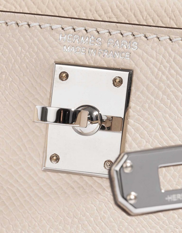 Hermès Kelly Mini Nata Logo  | Sell your designer bag on Saclab.com