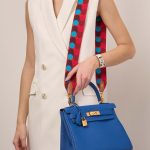 Hermès ShoulderStrap OneSize RougeDeCoer-BlueFrida-Gold Sizes Worn | Sell your designer bag on Saclab.com