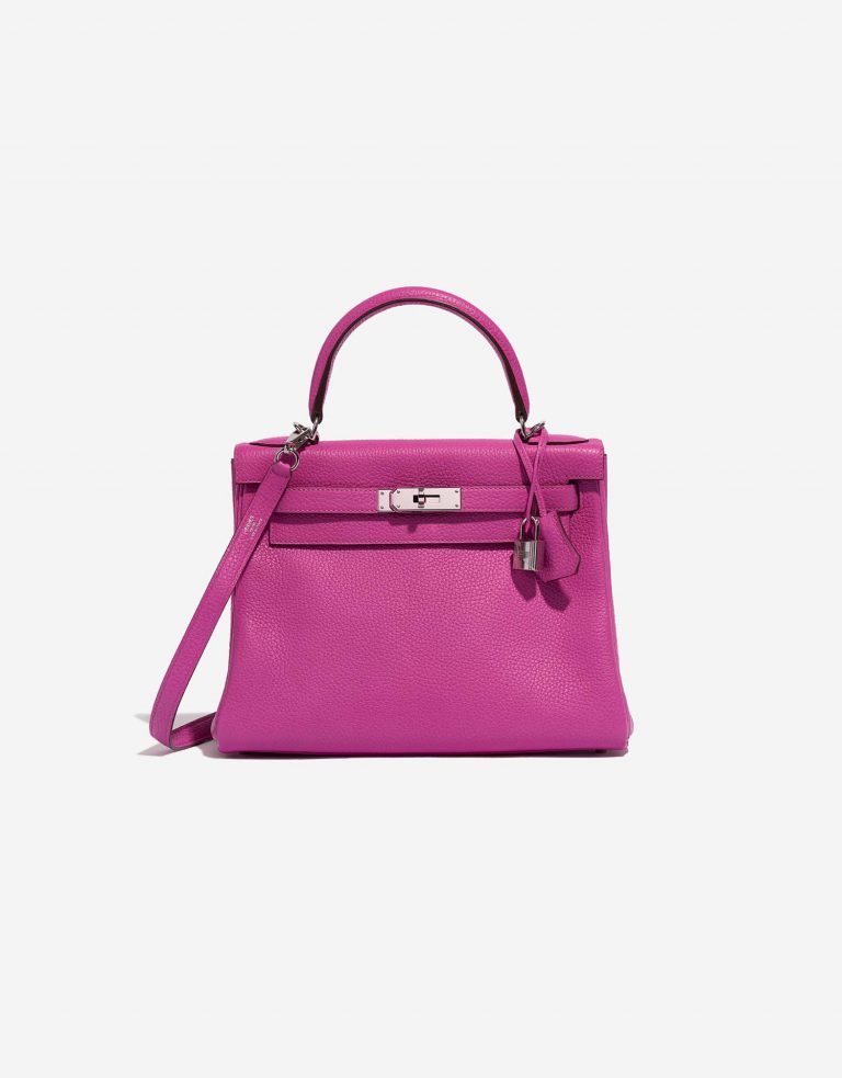 Hermès Kelly 28 Magnolia Front  | Sell your designer bag on Saclab.com