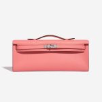 Hermès KellyCutClutch RosedEte Front  | Sell your designer bag on Saclab.com