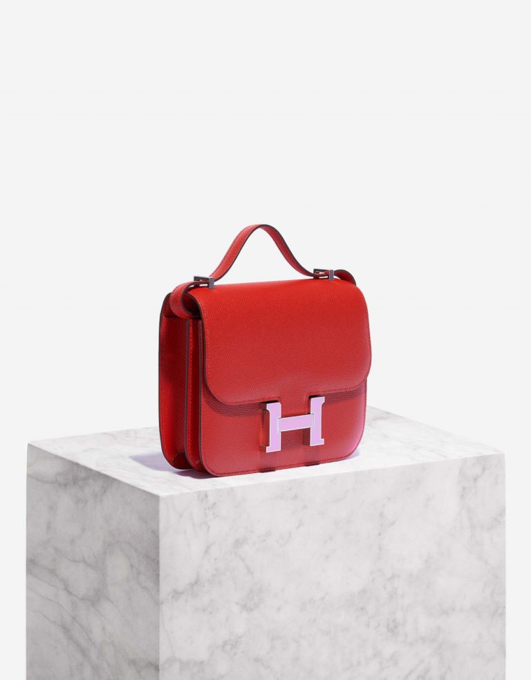 Hermès Constance RougeDeCoeur-Silvestre Front  | Sell your designer bag on Saclab.com