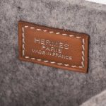 Hermès Evelyne 16 GrisClair-Gold Logo  | Sell your designer bag on Saclab.com