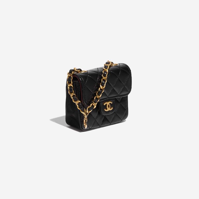 Chanel TimelessBeltBag Black Side Front  | Sell your designer bag on Saclab.com