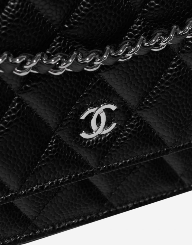 Chanel Timeless WOC Black Closing System  | Sell your designer bag on Saclab.com