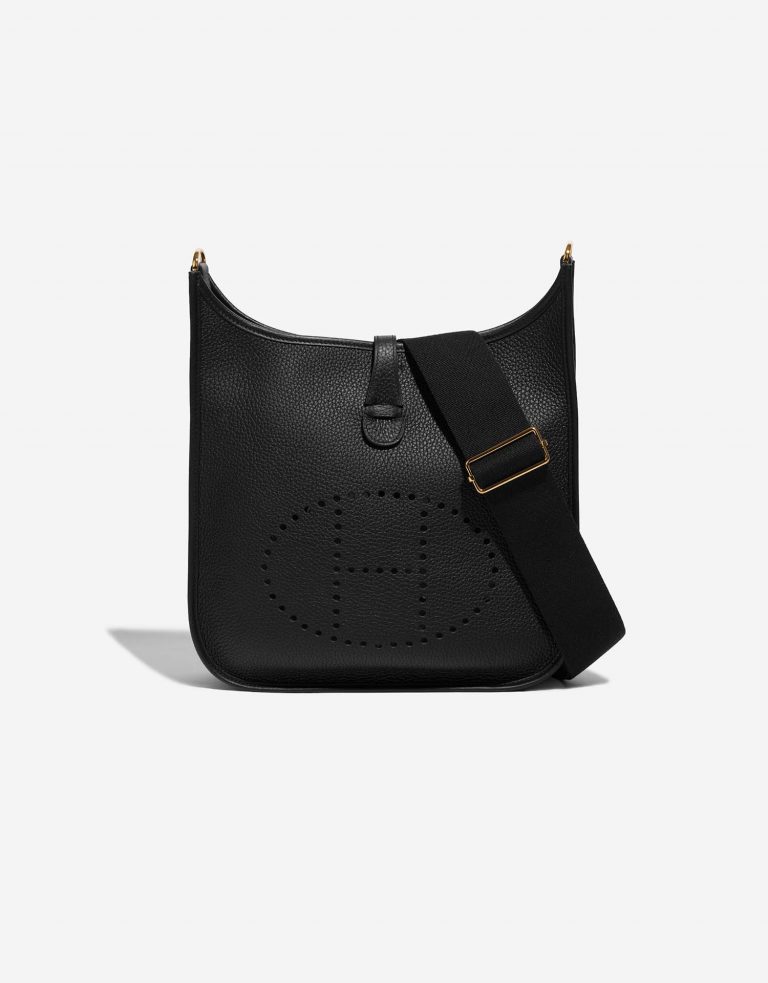 Hermès Evelyne 29 Black Front | Vendre votre sac de créateur sur Saclab.com