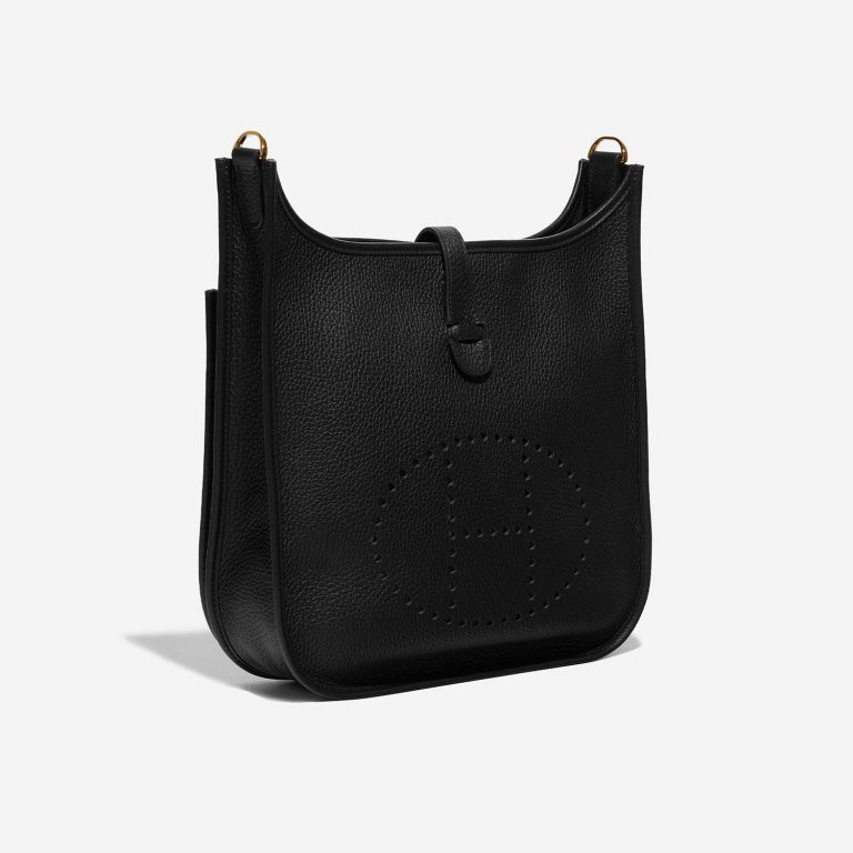 Hermès Evelyne 29 Schwarz Side Front | Verkaufen Sie Ihre Designer-Tasche auf Saclab.com