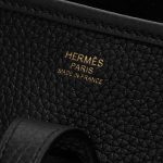 Hermès Evelyne 29 Black Logo  | Sell your designer bag on Saclab.com