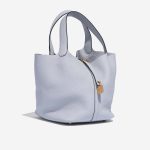 Hermès Picotin 22 BluePale Side Front  | Sell your designer bag on Saclab.com