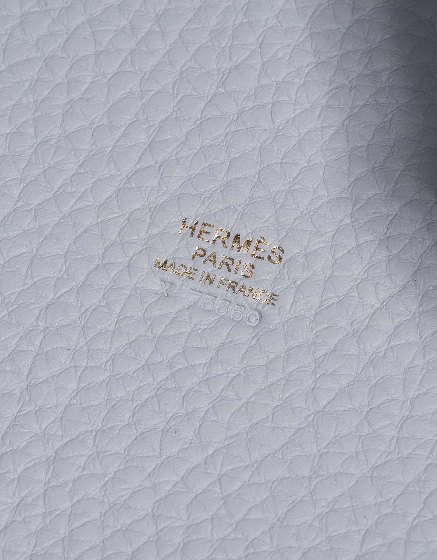 Hermès Picotin 22 BluePale Logo  | Sell your designer bag on Saclab.com