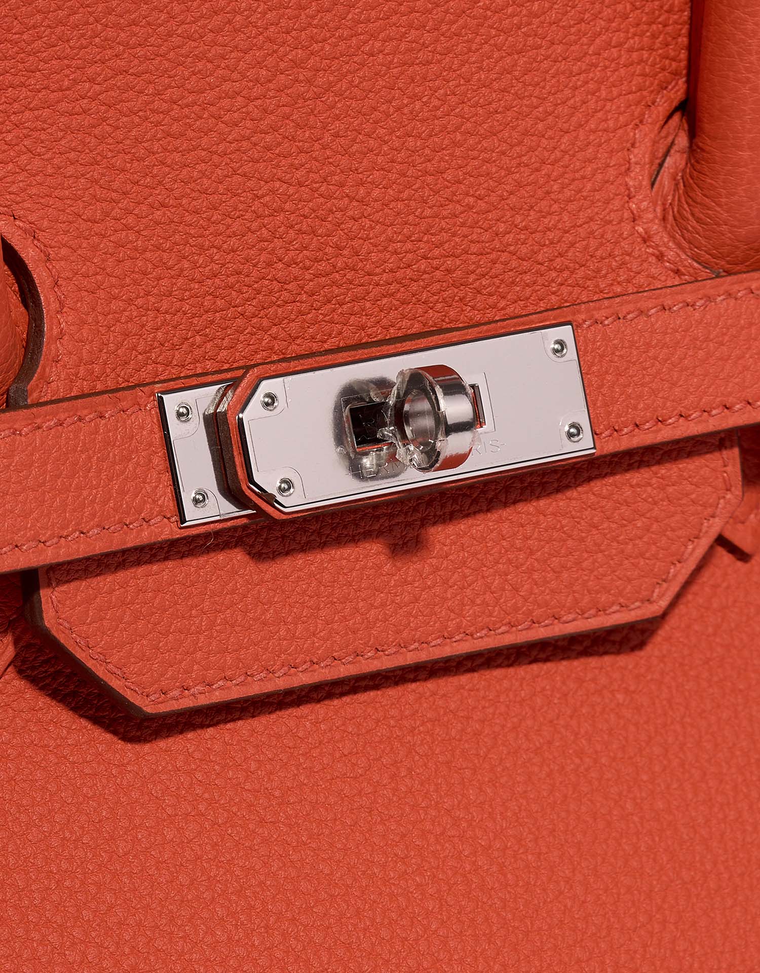Hermès Birkin 35 Capucine Closing System  | Sell your designer bag on Saclab.com