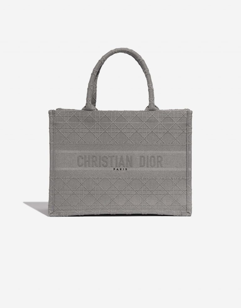 Dior BookTote Grey Front | Verkaufen Sie Ihre Designertasche auf Saclab.com