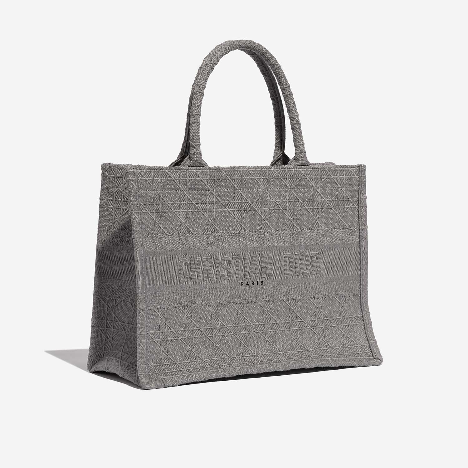 Dior BookTote Grey Side Front  | Sell your designer bag on Saclab.com