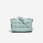 BottegaVeneta Cassette Turquoise Front | Verkaufen Sie Ihre Designertasche auf Saclab.com