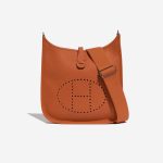 Hermès Evelyne 29 OrangeH Front  | Sell your designer bag on Saclab.com