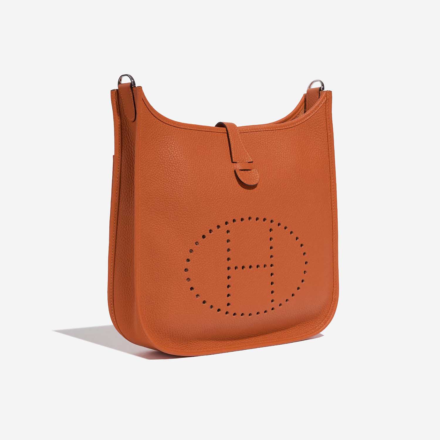 Hermès Evelyne 29 OrangeH Side Front  | Sell your designer bag on Saclab.com