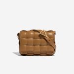 BottegaVeneta Cassette OneSize Caramel Front  | Sell your designer bag on Saclab.com