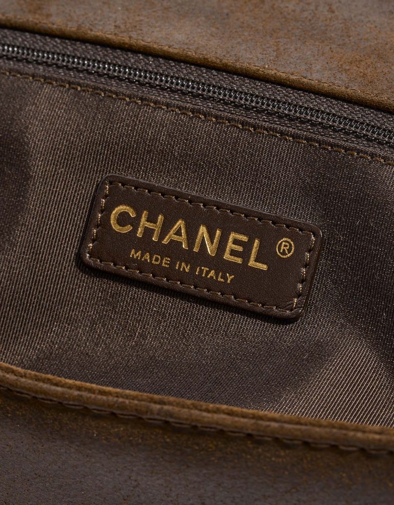 Chanel Boy Large Burgundy-Brown Logo  | Sell your designer bag on Saclab.com