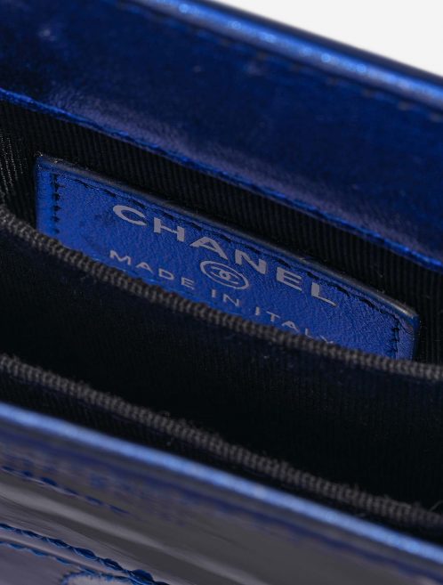Chanel PhoneHolder MetallicBlue Logo | Verkaufen Sie Ihre Designer-Tasche auf Saclab.com