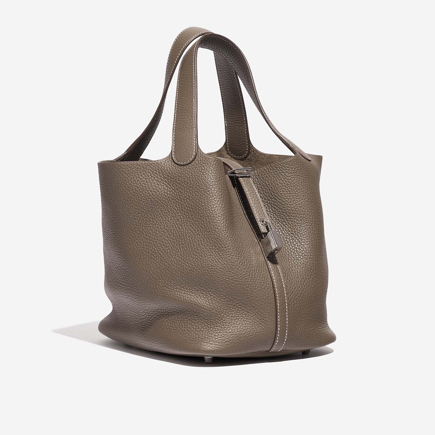 Hermès Picotin 22 Etoupe Side Front | Verkaufen Sie Ihre Designer-Tasche auf Saclab.com