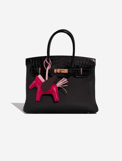 Hermès RodeoPegasus MM Framboise-RoseSakura-RougeSellier Closing System  | Sell your designer bag on Saclab.com