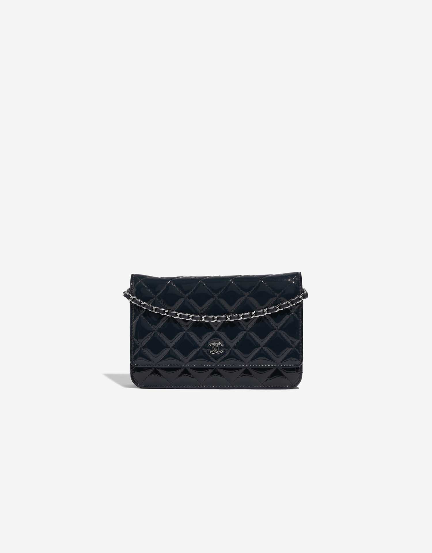 Chanel Timeless WOC Patent Leather Dark Blue