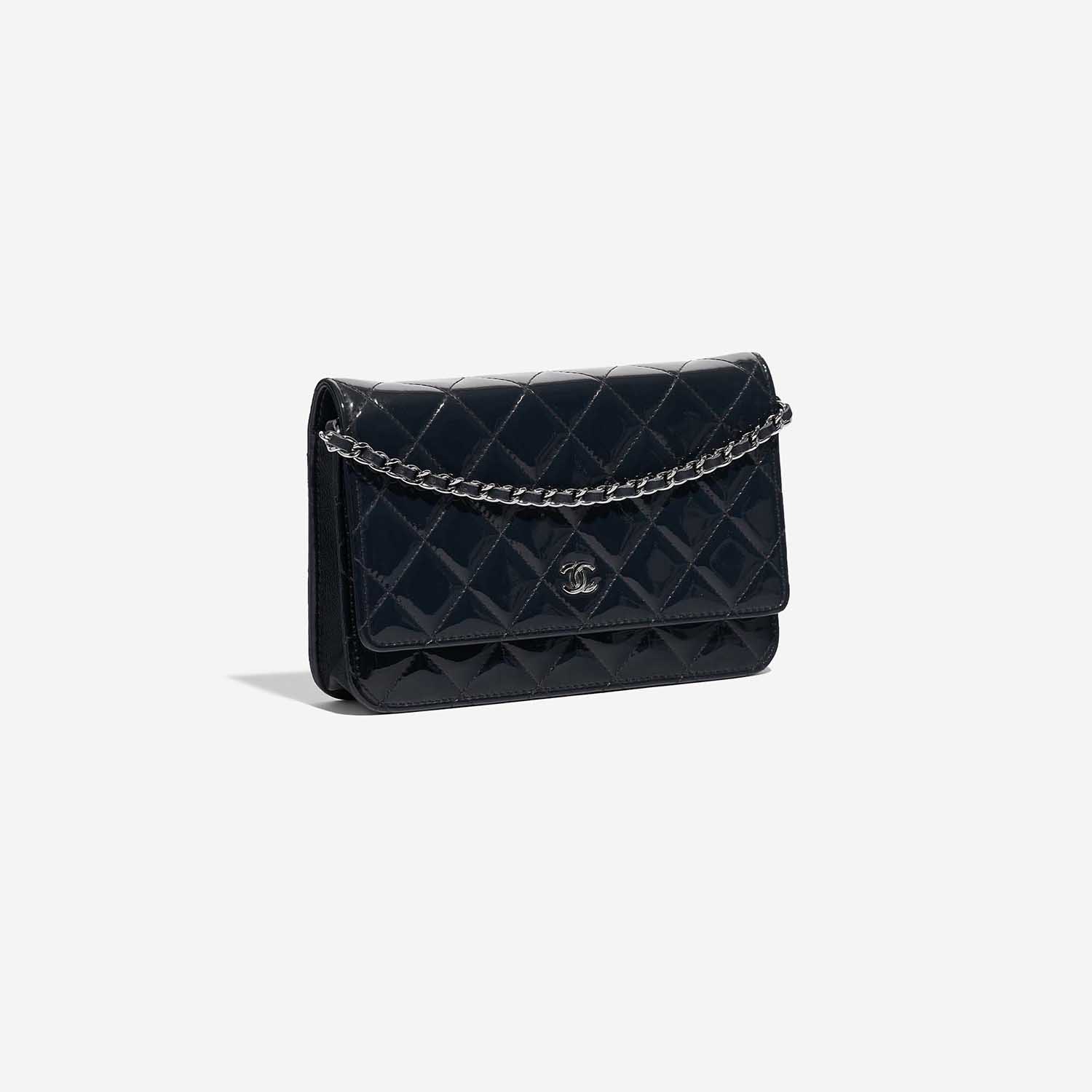Chanel Timeless WOC Patent Leather Dark Blue