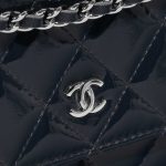 Chanel Timeless WOC DarkBlue Closing System  | Sell your designer bag on Saclab.com