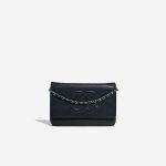 Chanel WOC OneSize DarkBlue Front | Verkaufen Sie Ihre Designer-Tasche auf Saclab.com