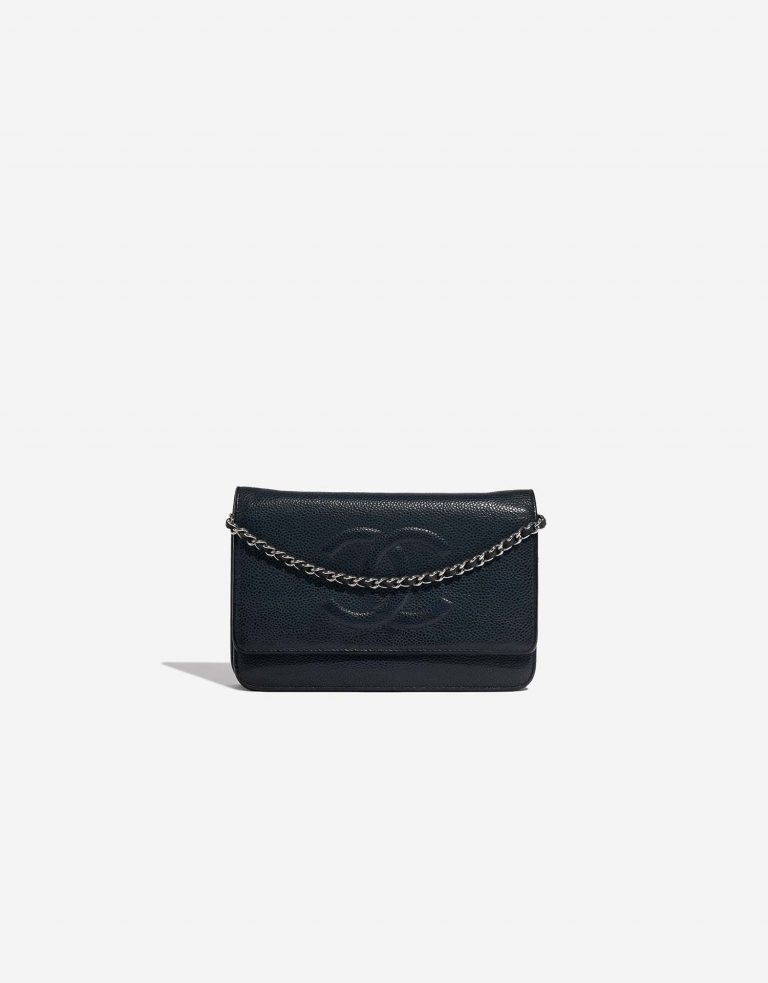 Chanel WOC OneSize DarkBlue Front  | Sell your designer bag on Saclab.com