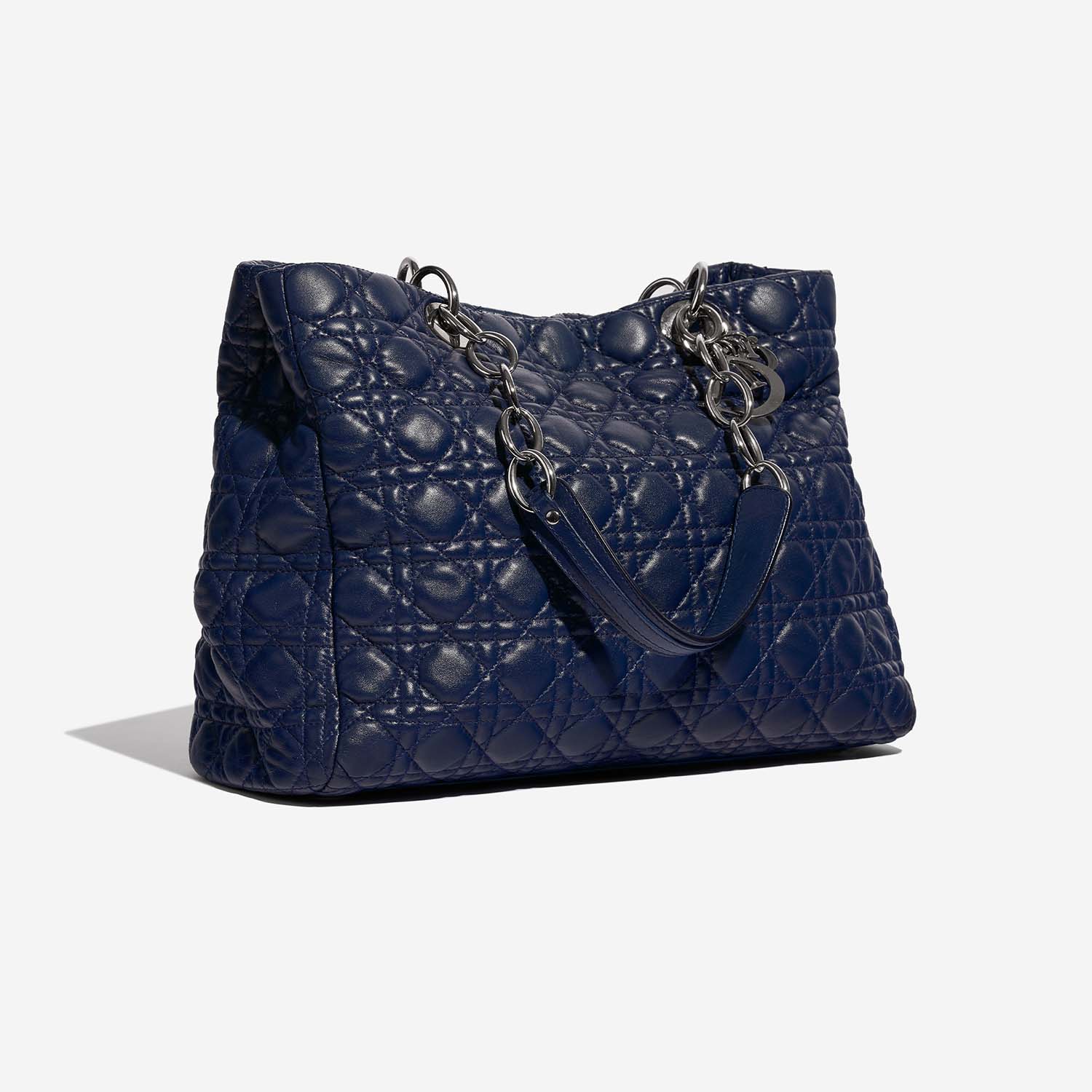 Dior ShoppingTote Blue Side Front | Vendre votre sac de créateur sur Saclab.com