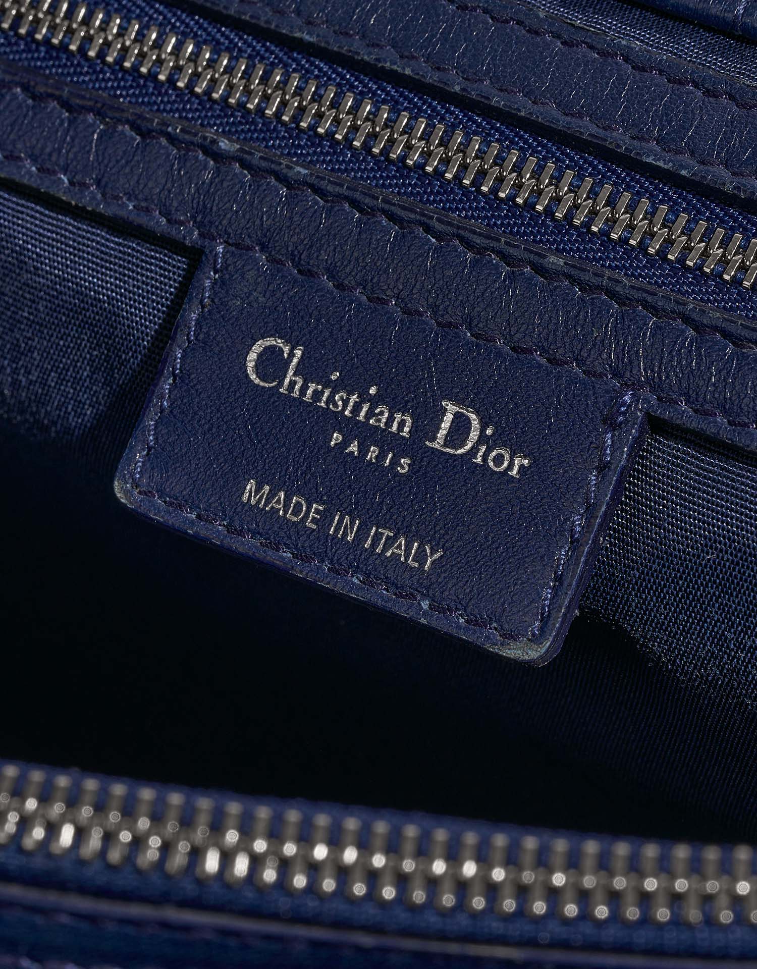Dior ShoppingTote Blue Logo  | Sell your designer bag on Saclab.com