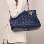 Dior ShoppingTote Blue Sizes Worn | Sell your designer bag on Saclab.com