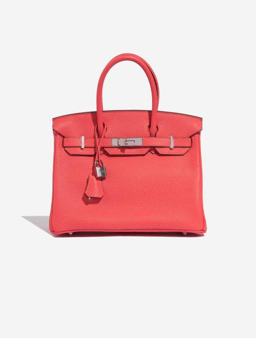 Hermès Birkin 30 RoseJaipur Front  | Sell your designer bag on Saclab.com