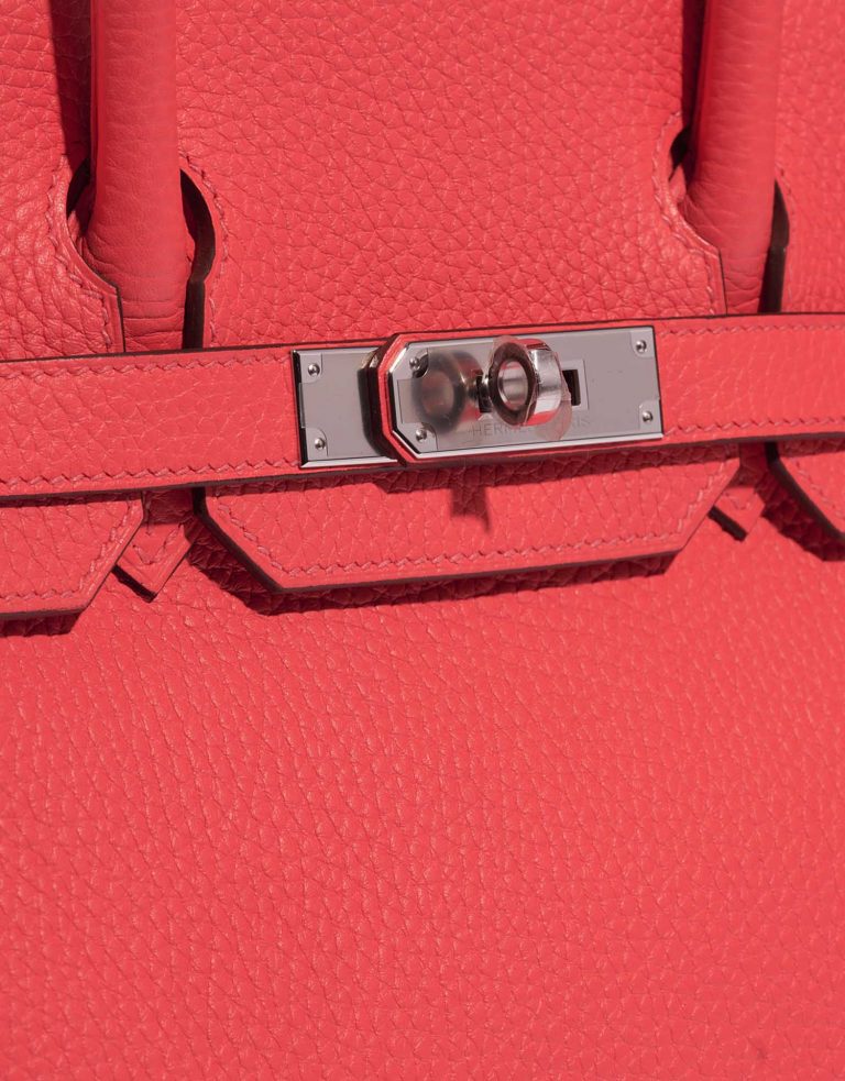 Hermès Birkin 30 RoseJaipur Closing System  | Sell your designer bag on Saclab.com