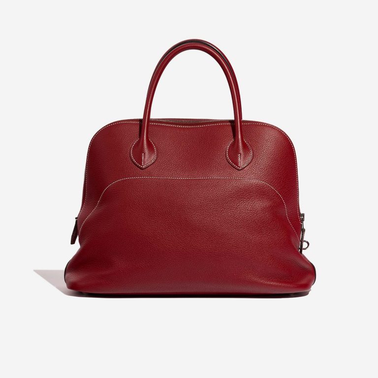 Hermès Bolide 35 RougeGrenat Back | Verkaufen Sie Ihre Designer-Tasche auf Saclab.com