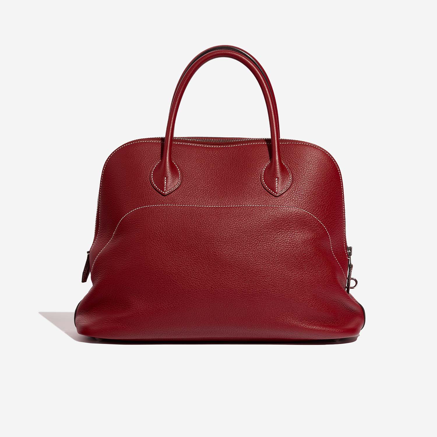 Hermès Bolide 35 RougeGrenat Back  | Sell your designer bag on Saclab.com
